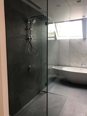 New builds - new shower and bath