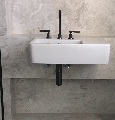 Bathroom renovation - sink and taps