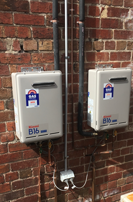 Hot water unit replacement