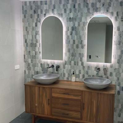Bathroom renovation - double basins
