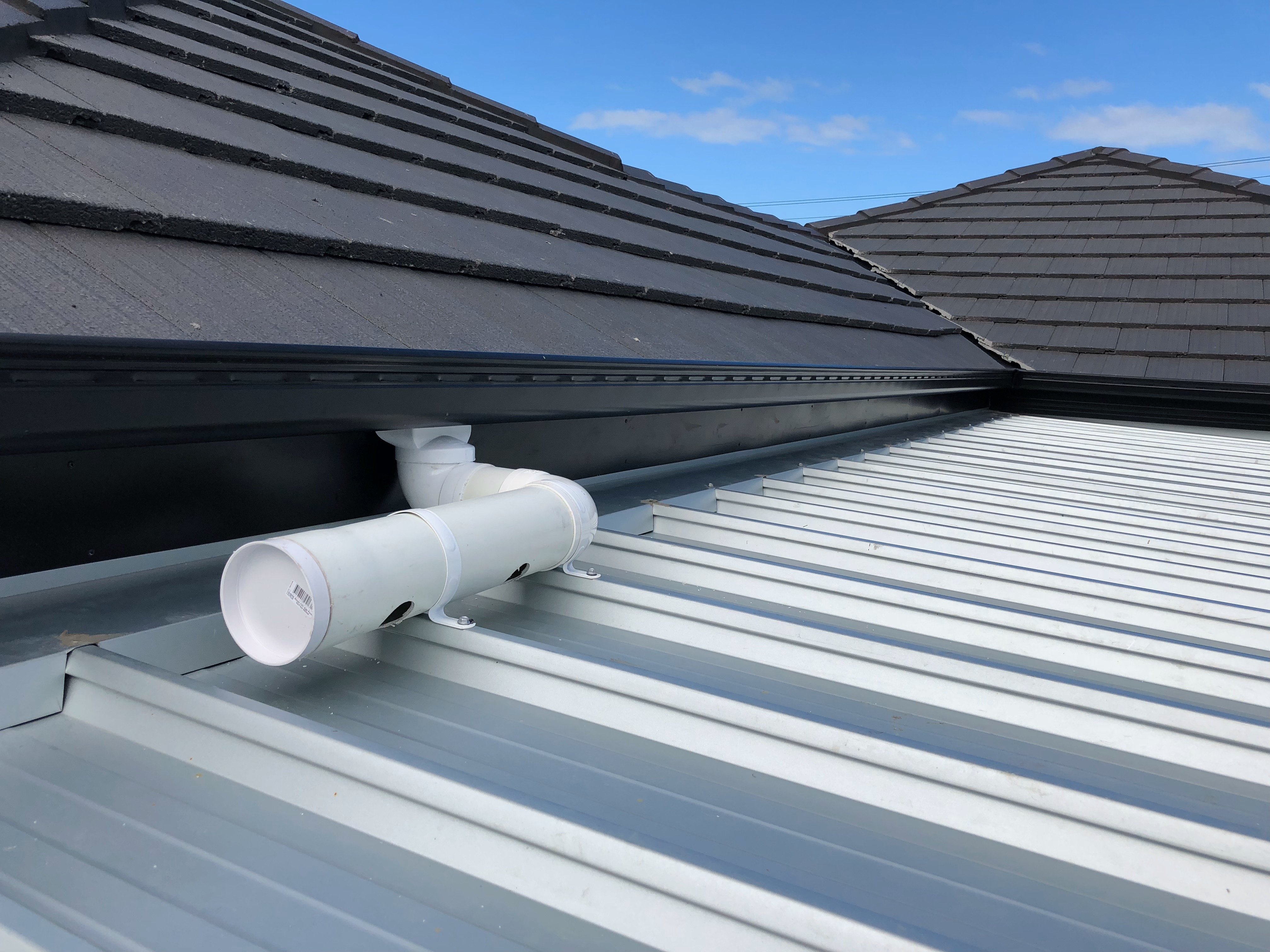 Roof Renovation - new metal roof