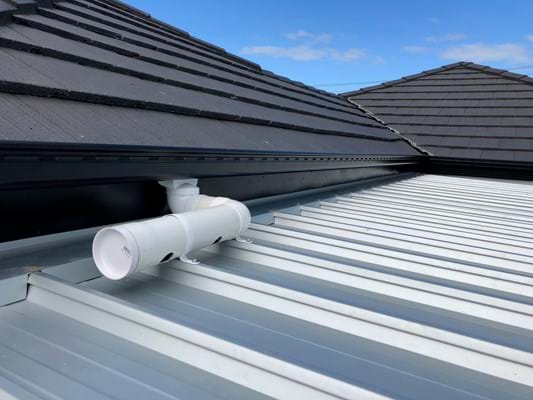 Roof Renovation - new metal roof