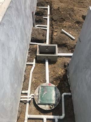 Renovation - storm water drainage