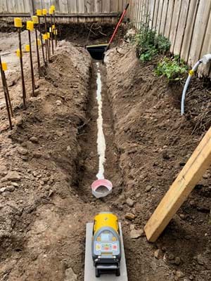 New Build - new storm water drains